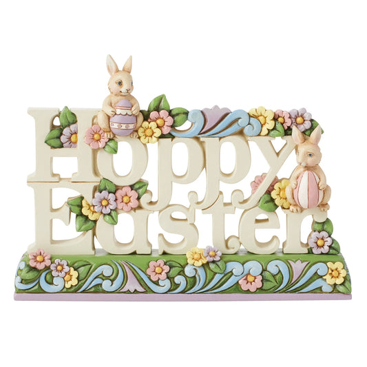 RockArt Atelier “Spring Joy” Easter Bunnies Figurine – 6.2”