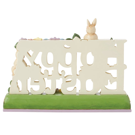RockArt Atelier “Spring Joy” Easter Bunnies Figurine – 6.2”